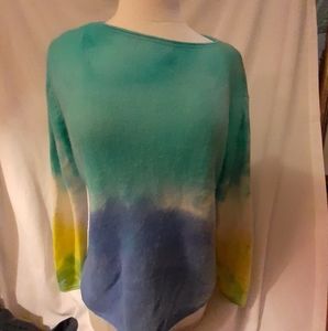 LOVE TANJANE Cashmere  Tye Dye Sweater xs